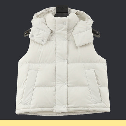 Chaleco de Plumas lululemon Wunder Puff Blanco, foto 1 de 9