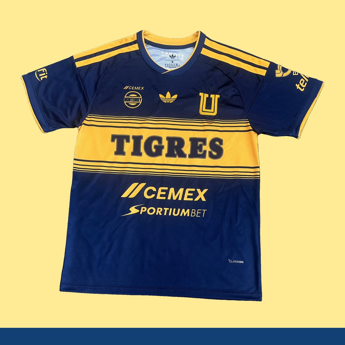 Jersey Tigres UANL 2026-27 Visitante azul marino, foto 1 de 3