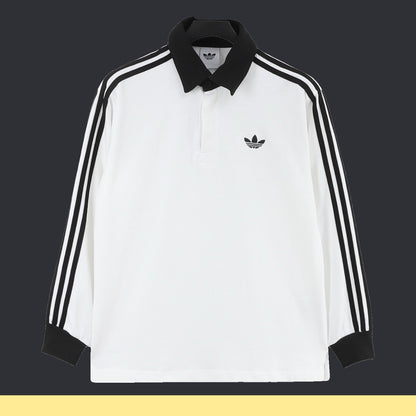 Playera adidas Polo Stripes Blanca blanco, foto 1 de 8
