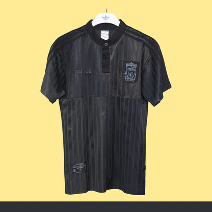 Playera Retro Liverpool adidas 1995/96 Sin Patrocinios Negra negro, foto 1 de 8