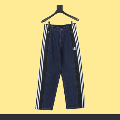 Pants adidas Denim Washed Azul, foto 1 de 8