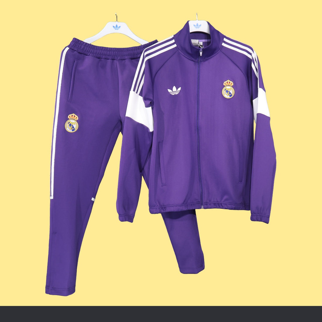Conjunto Real Madrid adidas Retro 2026 Morado, foto 1 de 10