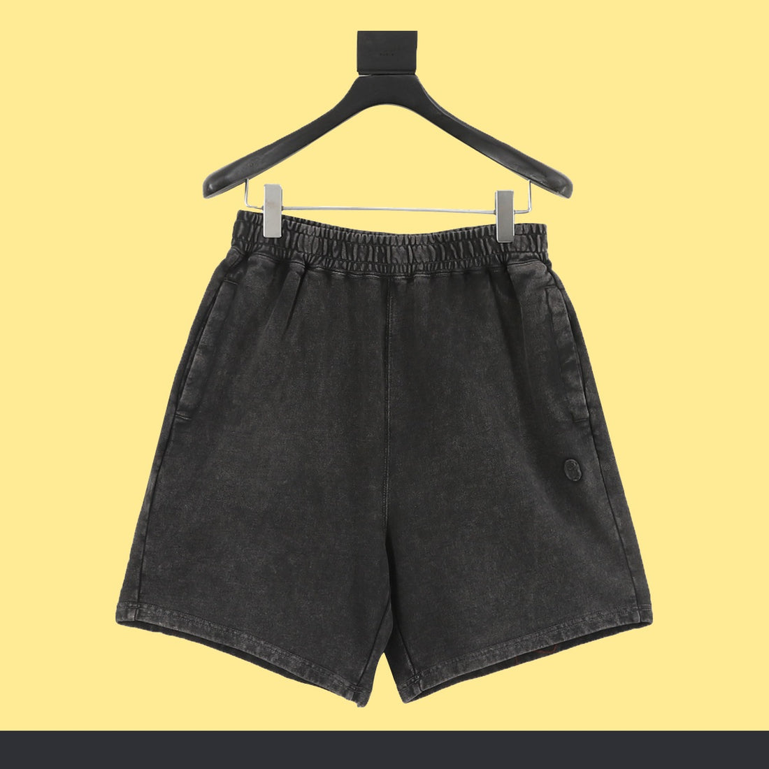Short BAPE Ape Head One Point Deslavado Negro, foto 1 de 9