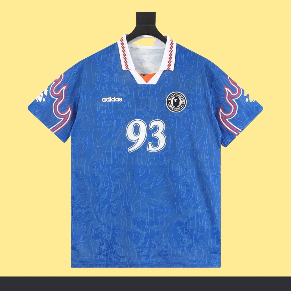 Playera adidas BAPE FLAME Azul, foto 1 de 9