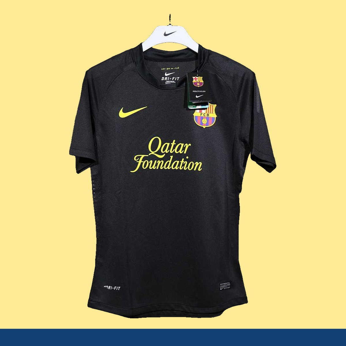 Jersey FC Barcelona 2011-12 Visitante negro, foto 1 de 6