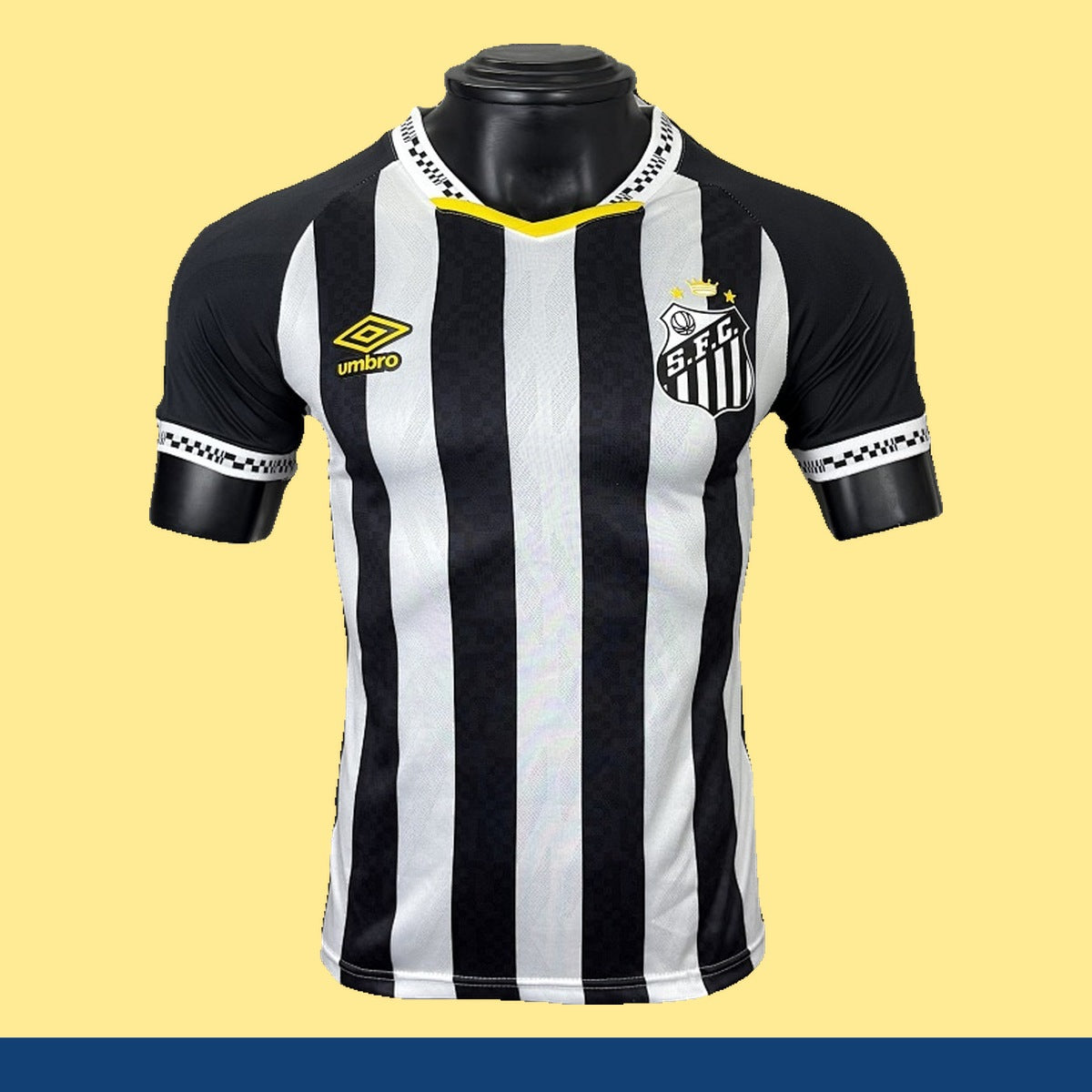 Jersey Santos do Brasil FC 2025-26 Visitante negro, foto 1 de 9