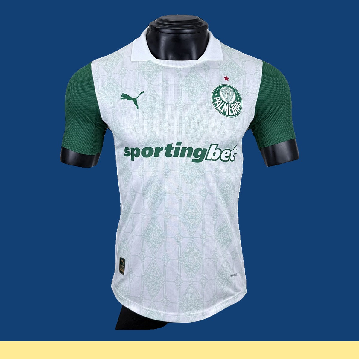 Jersey Palmeiras 2025-26 Visitante blanco, foto 1 de 12