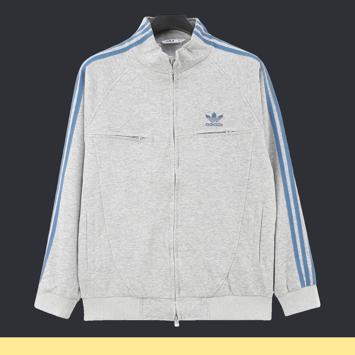 Chamarra adidas Gris, foto 1 de 9