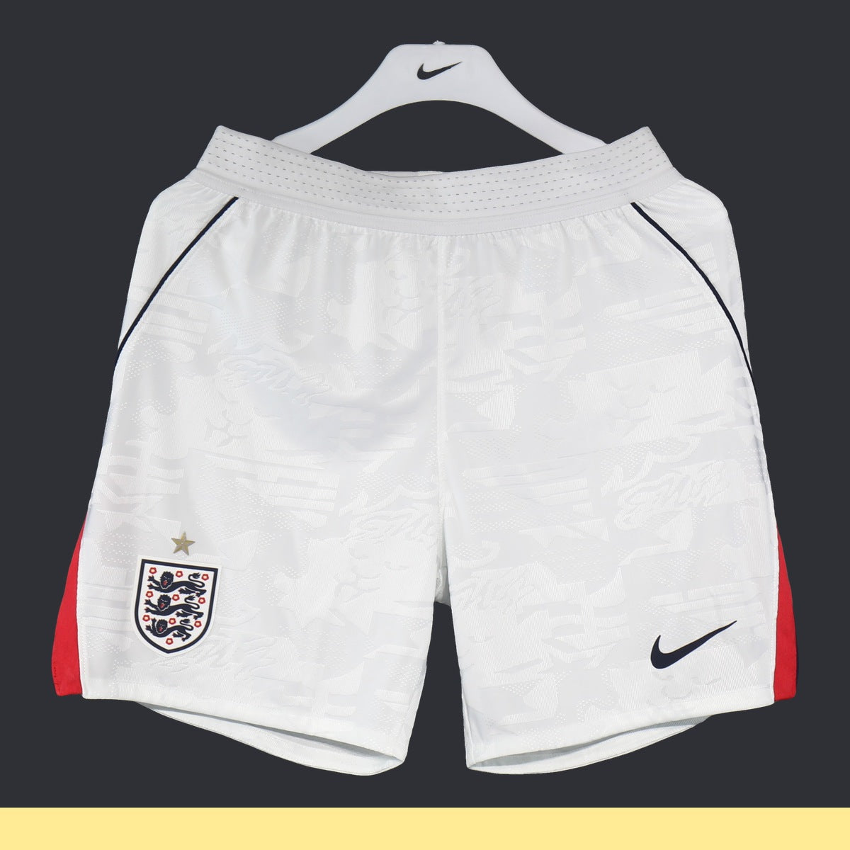 Short Inglaterra Nike 2026 Local blanco, foto 1 de 5
