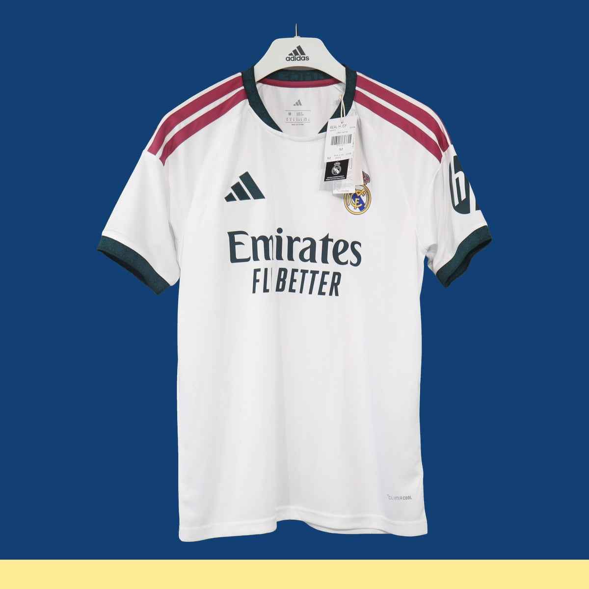 Jersey Real Madrid 2026-27 Local blanco, foto 1 de 6