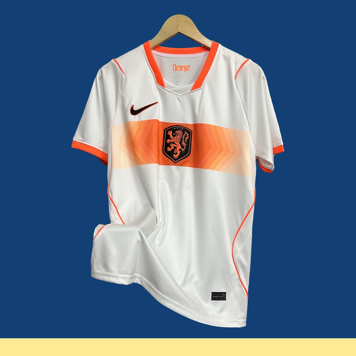 Jersey Países Bajos 2026 Visitante blanco, foto 1 de 9