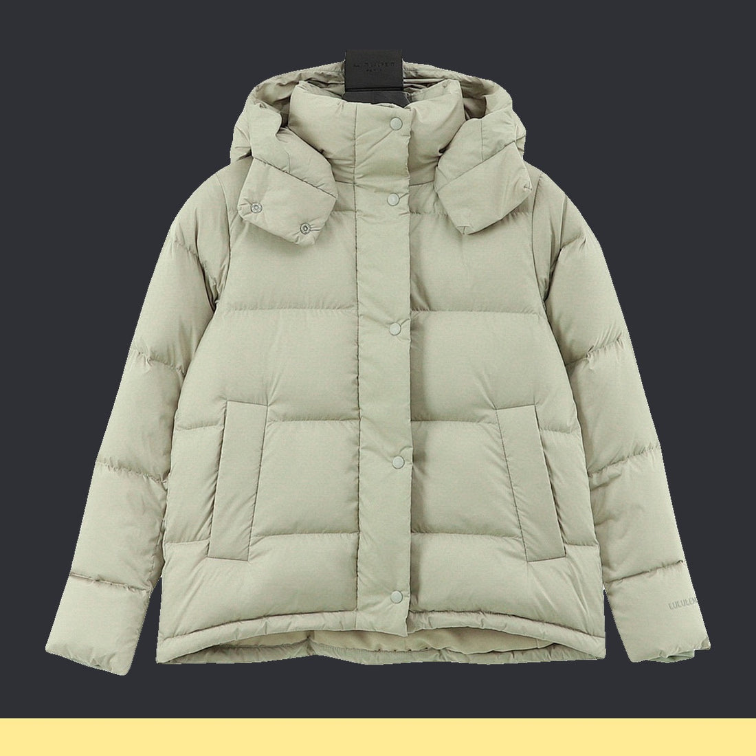 Chamarra de Plumas lululemon Wunder Puff 5 Paneles Verde Salvia beige, foto 1 de 8