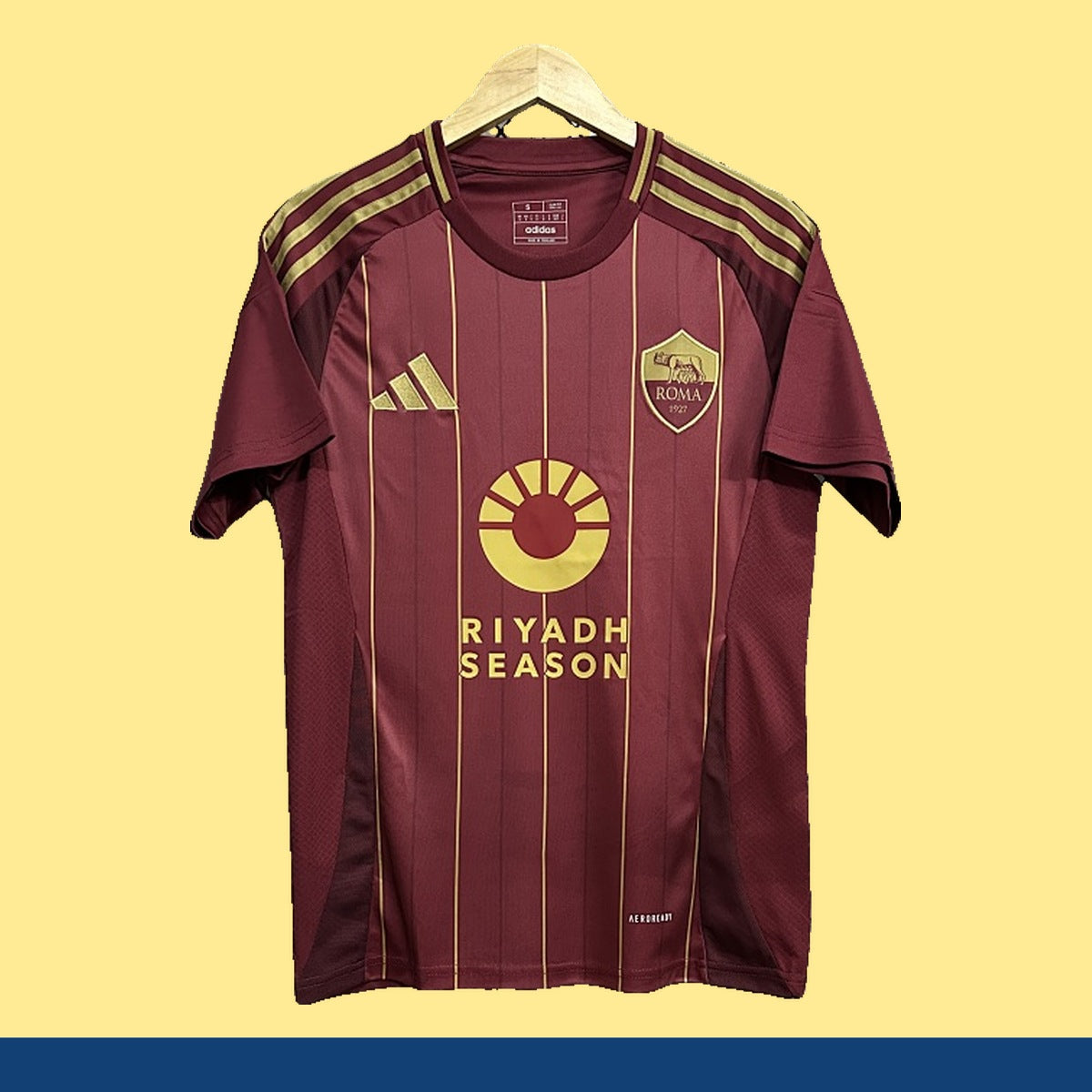 Jersey AS Roma 2024-25 Local rojo, foto 1 de 6