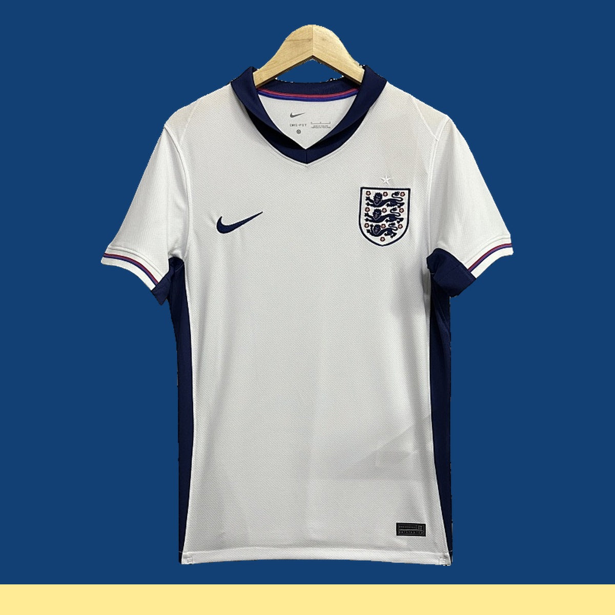 Jersey Inglaterra 2024 Local blanco, foto 1 de 7