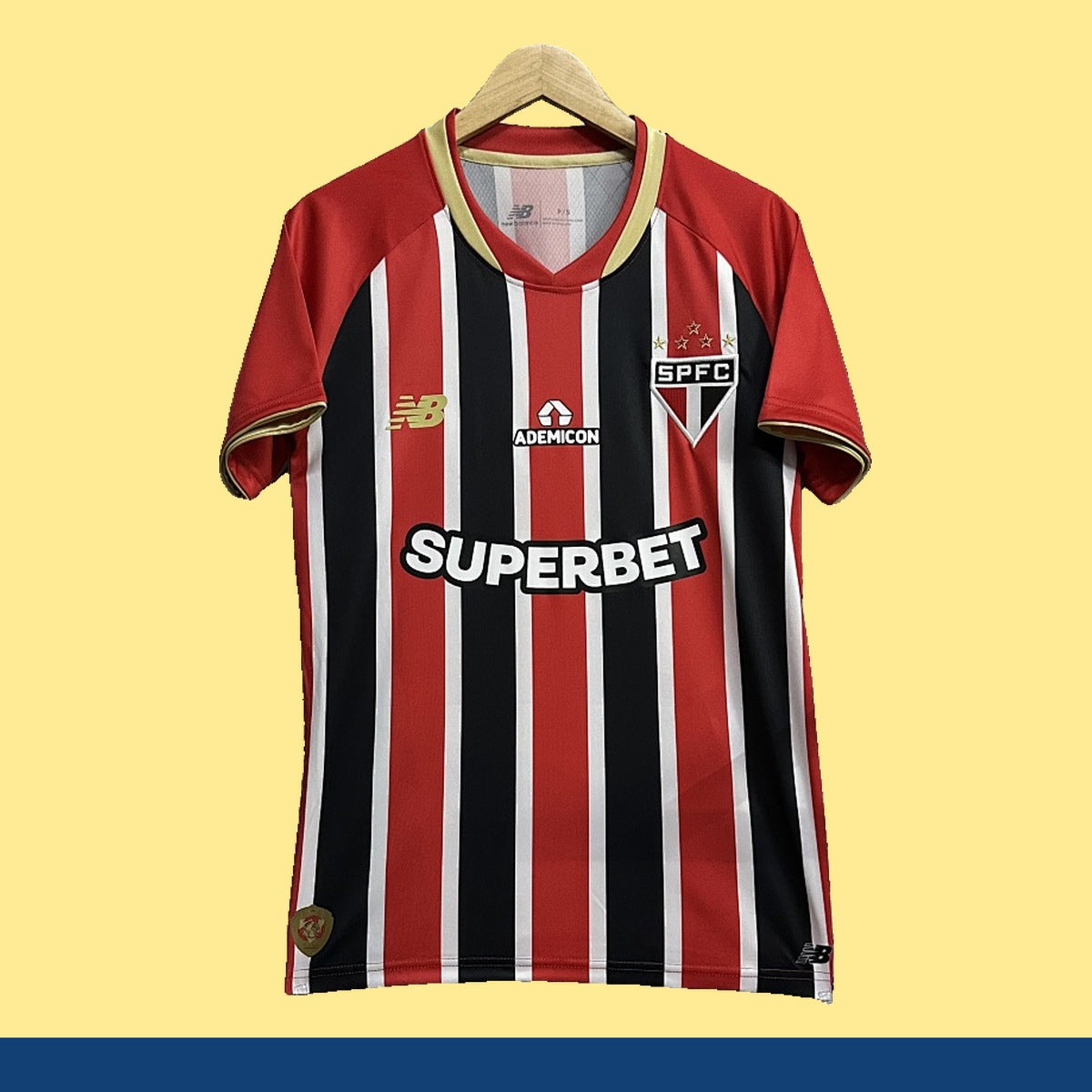 Jersey São Paulo 2025-26 Visitante rojo, foto 1 de 10