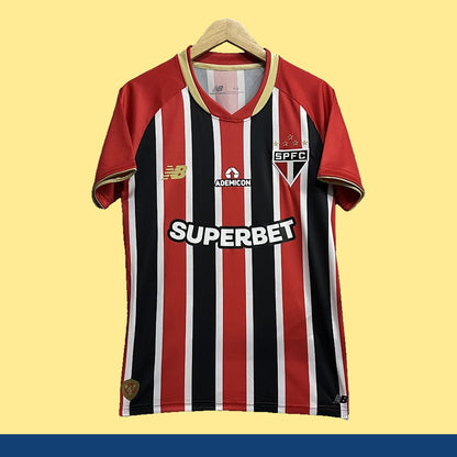 Jersey São Paulo 2025-26 Visitante rojo, foto 1 de 10