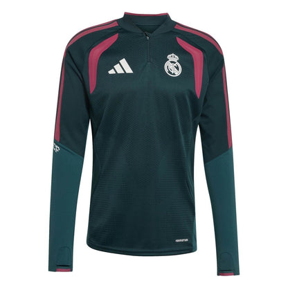 Top de Entrenamiento Medio Cierre Real Madrid adidas 2026 Verde, foto 2 de 6