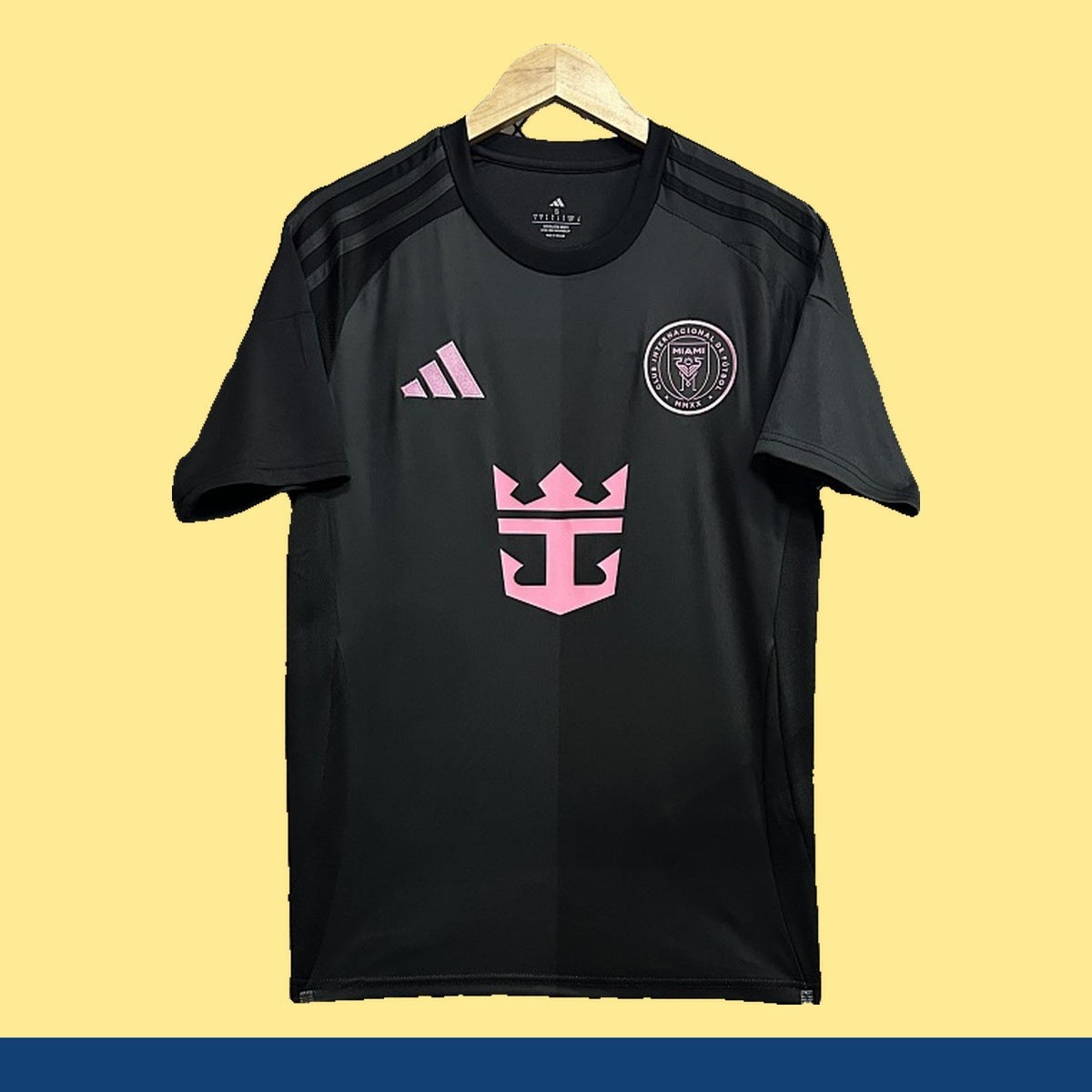 Jersey Inter Miami 2025-26 Visitante negro, foto 1 de 6