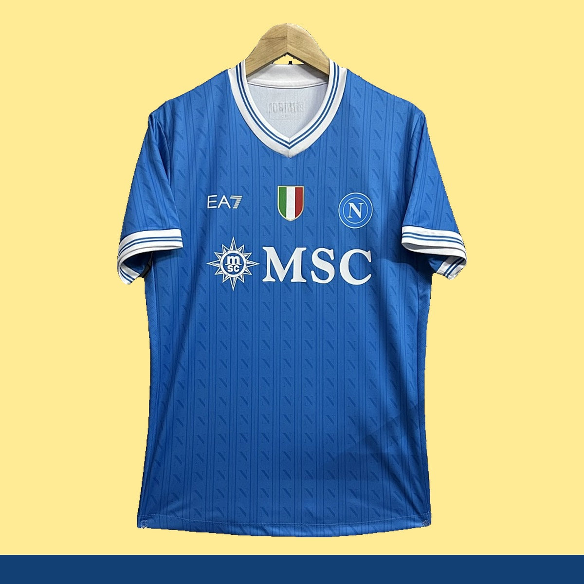 Jersey Napoli 2025-26 Local azul, foto 1 de 8