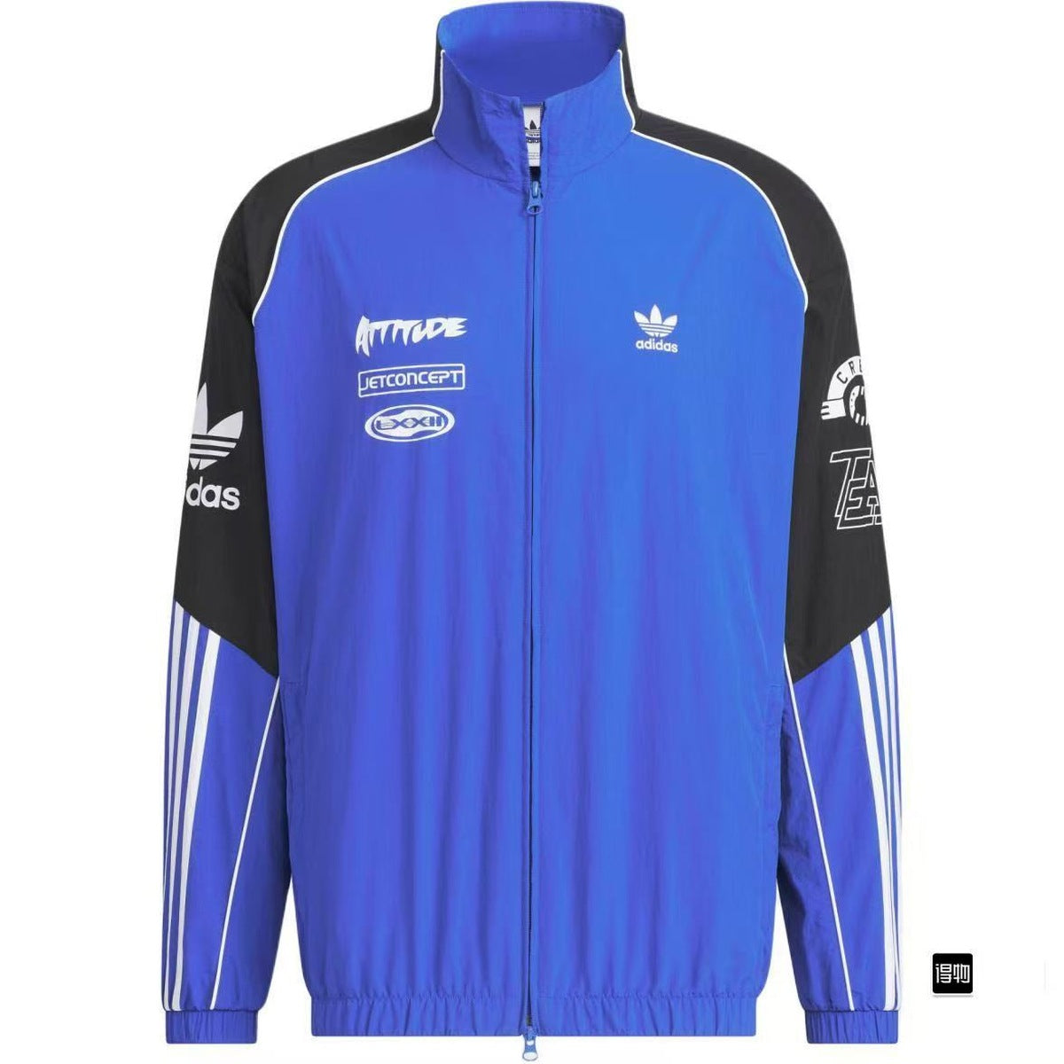 Chamarra adidas Cortavientos Racing, foto 2 de 4