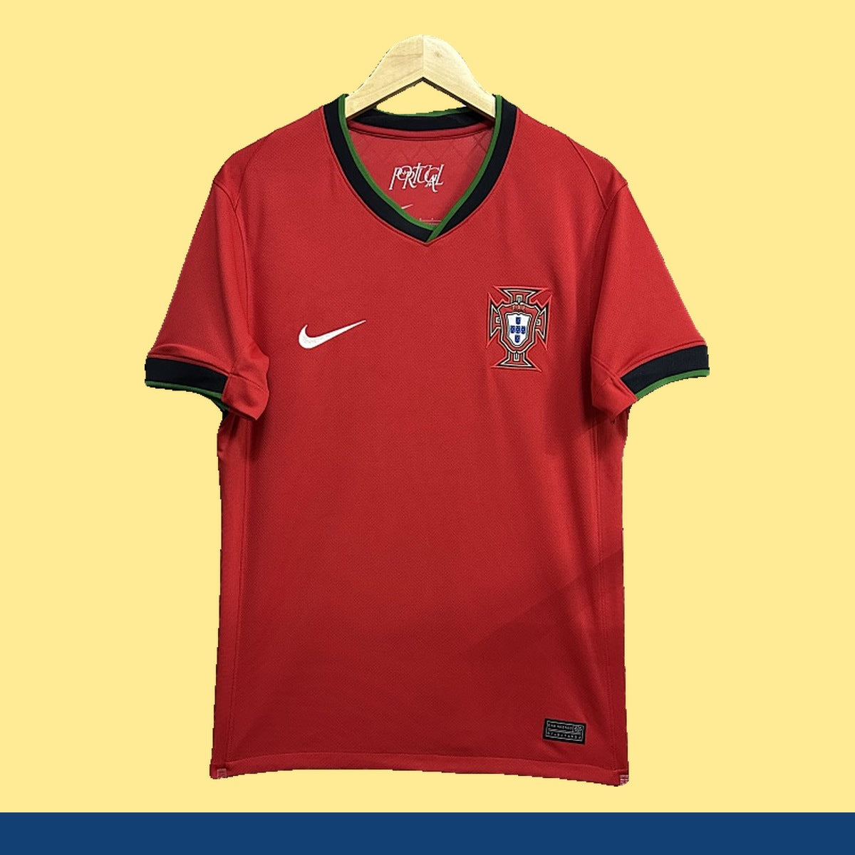 Jersey Portugal 2024 Local rojo, foto 1 de 9