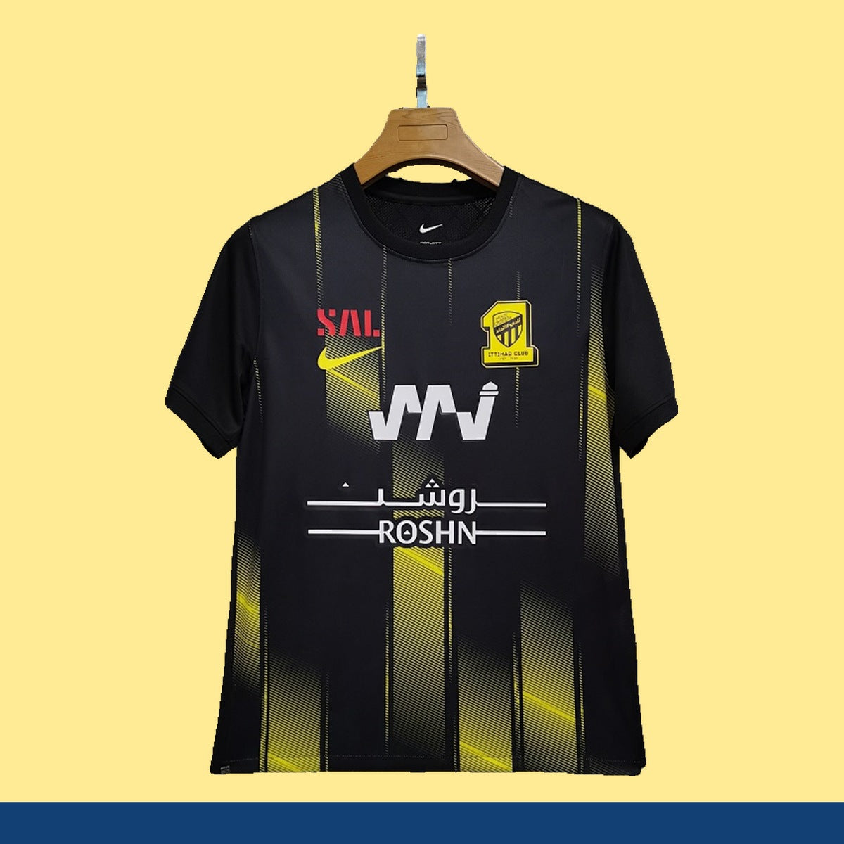 Jersey Al – Ittihad 2023-24 Visitante negro, foto 1 de 8