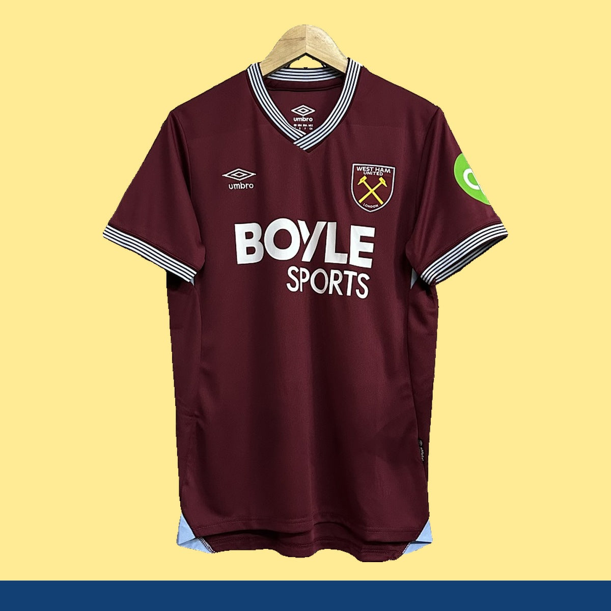 Jersey West Ham United 2025-26 Local rojo, foto 1 de 8
