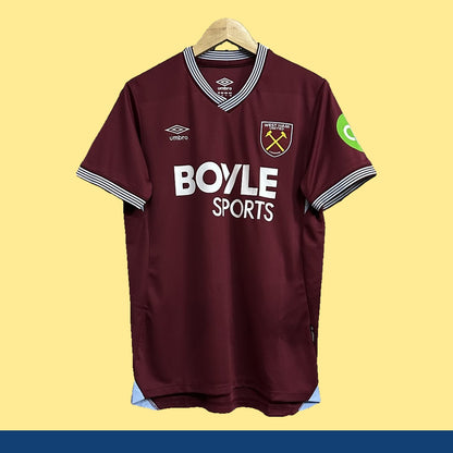 Jersey West Ham United 2025-26 Local rojo, foto 1 de 8