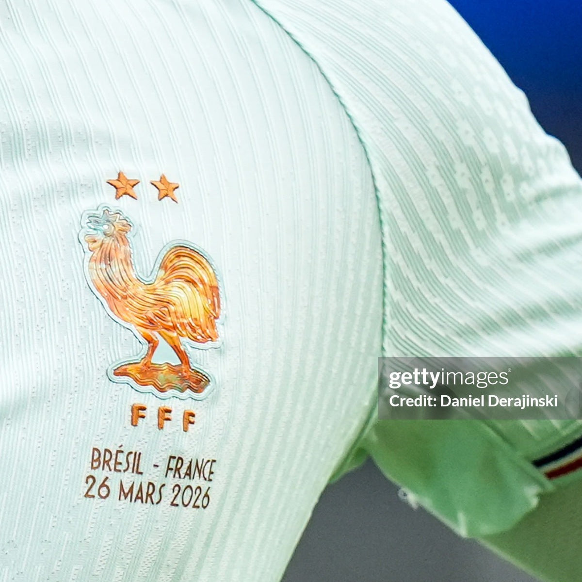 Francia (Selección 2026) – Jersey Visitante Authentic – Dorsal Incluido