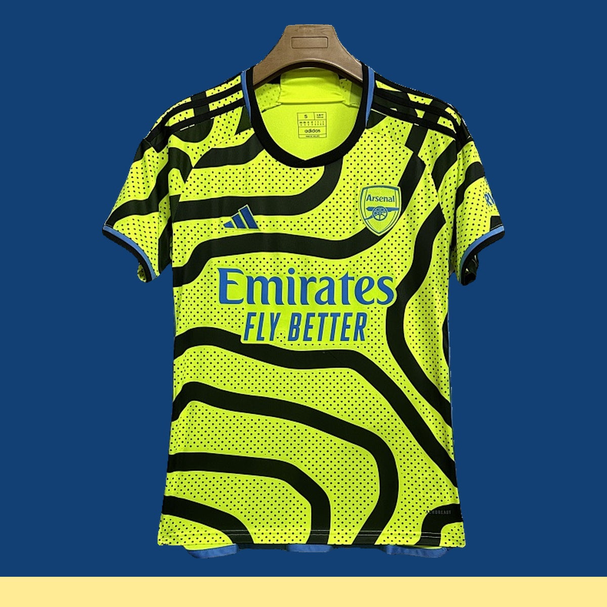 Jersey Arsenal 2023-24 Visitante amarillo, foto 1 de 7