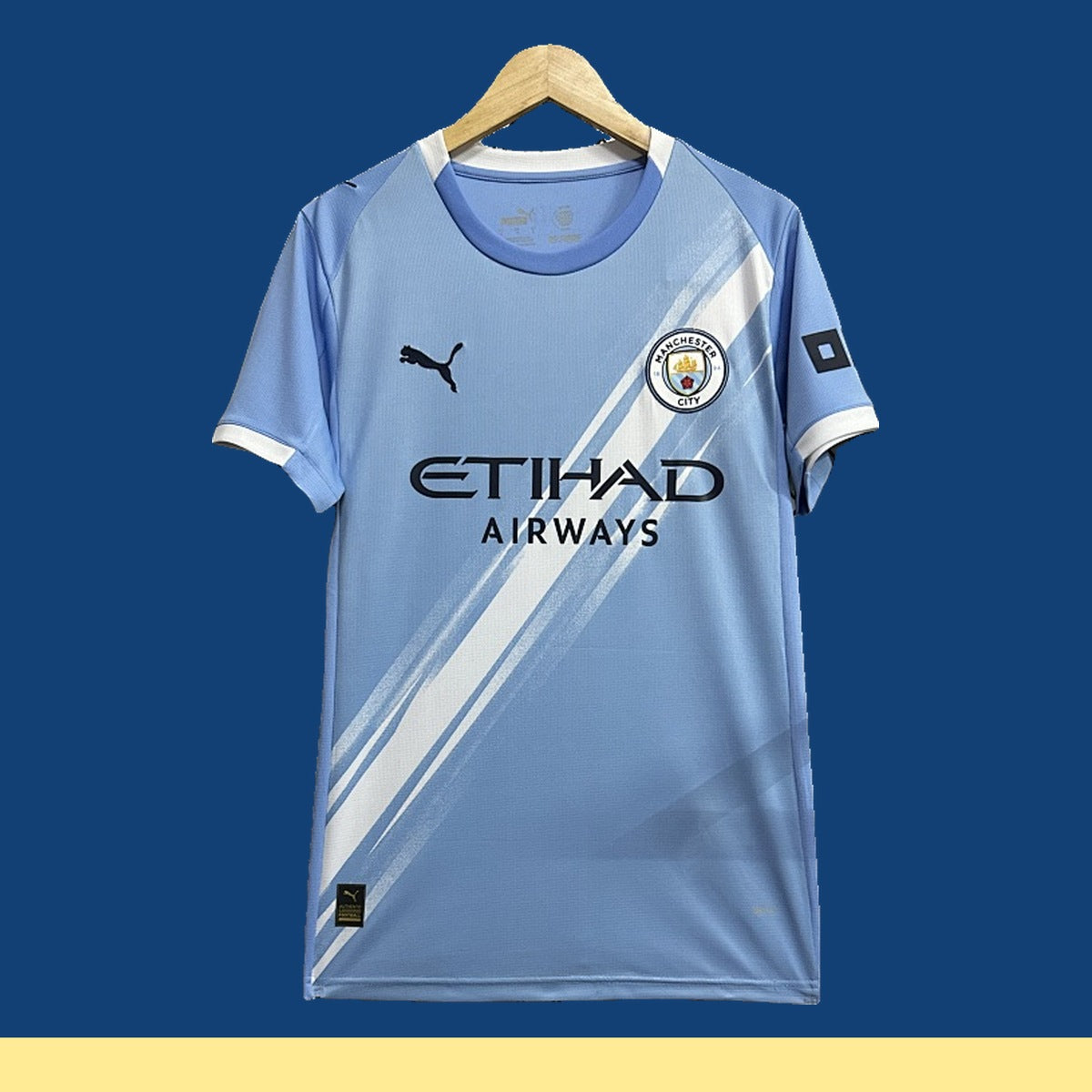 Jersey Manchester City 2025-26 Local azul, foto 1 de 8