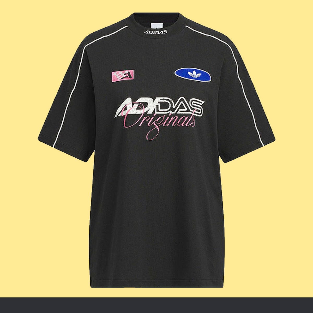 Playera adidas Racing con Parches, foto 1 de 3
