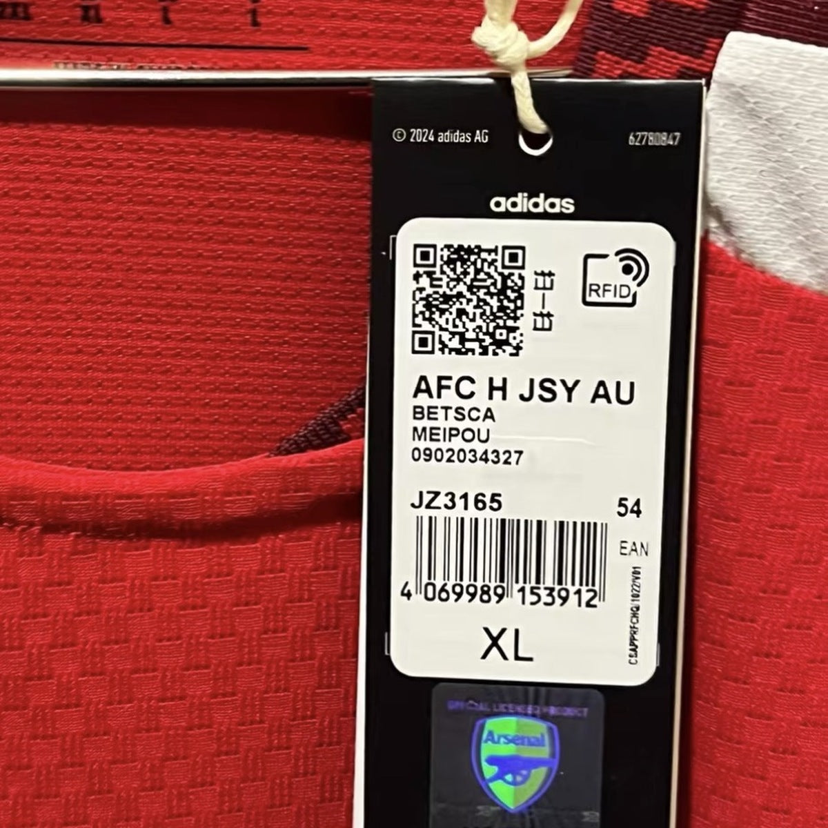 Jersey Arsenal 2026-27 Local rojo, foto 2 de 6