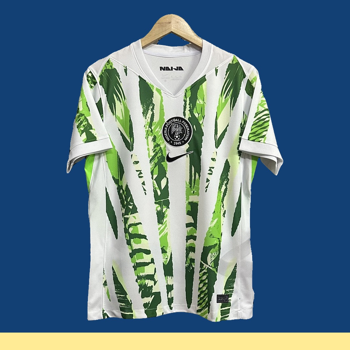 Jersey Nigeria 2025 Visitante blanco, foto 1 de 6