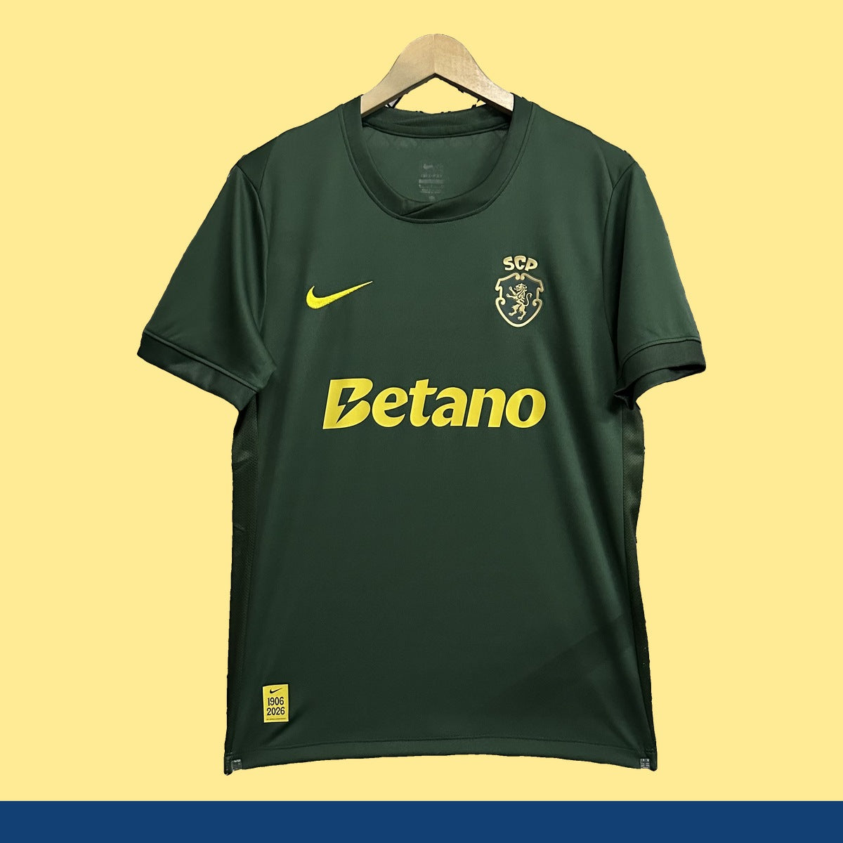 Jersey Sporting de Lisboa 2026-27 Edición Especial 120 Aniversario verde, foto 1 de 8