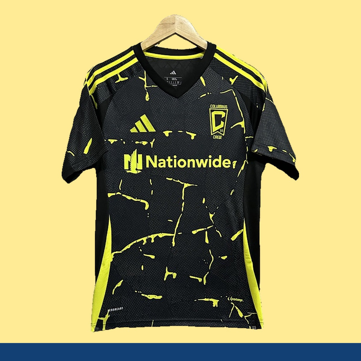 Jersey Columbus Crew 2025-26 Visitante negro, foto 1 de 7