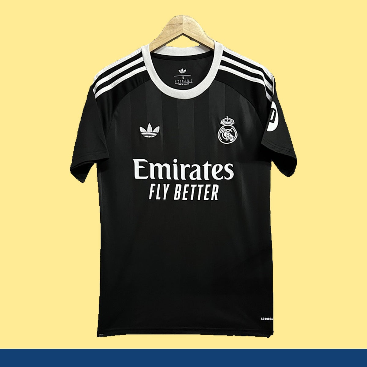Jersey Real Madrid 2025-26 Portero negro, foto 1 de 7