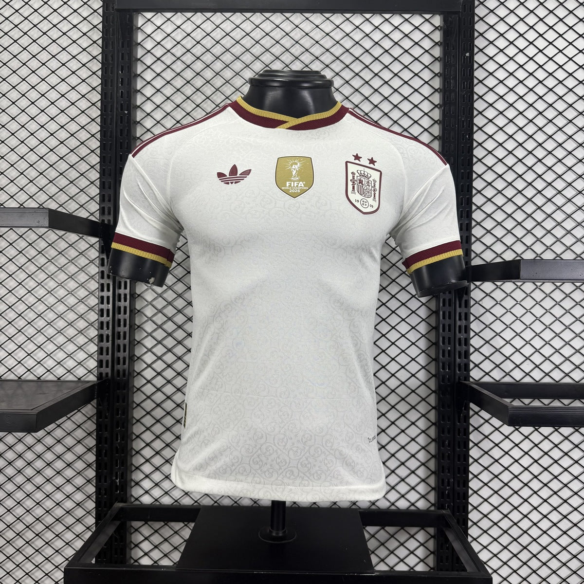 Jersey España 2026 Visitante 2 Estrellas blanco, foto 2 de 11
