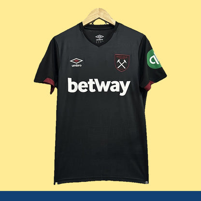 Jersey West Ham United 2024-25 Visitante negro, foto 1 de 7