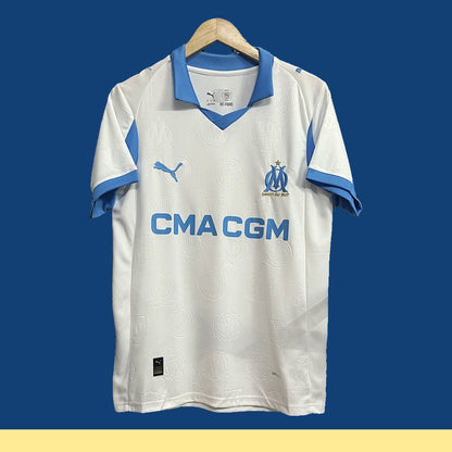 Jersey Marsella 2025-26 Local blanco, foto 1 de 7