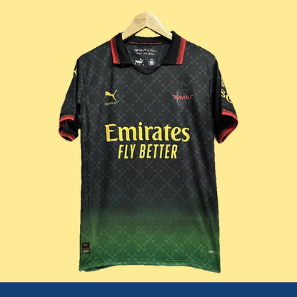 Jersey AC Milan 2024-25 Cuarto Uniforme Off-White negro, foto 1 de 9