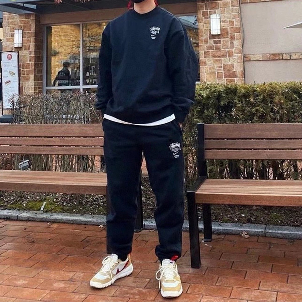 Nike Hoodie Stussy 2023 Negro