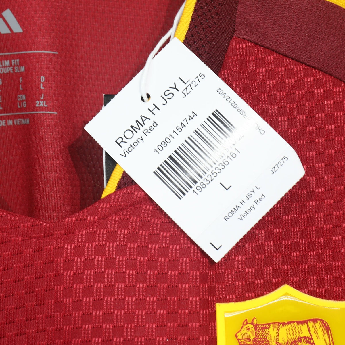 Jersey As Roma 2026-27 Local rojo, foto 3 de 5