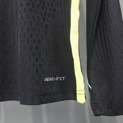 Top de Entrenamiento Medio Cierre Brasil Nike 2026 Negro, foto 3 de 6