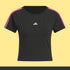Playera adidas Crop Tres Franjas, foto 1 de 5