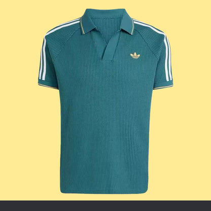 Polo adidas Waffle Tres Franjas, foto 1 de 5