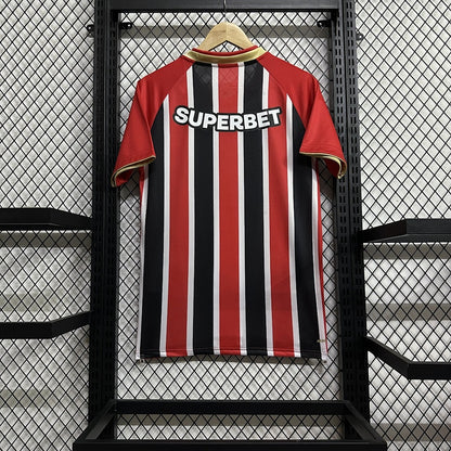 Jersey São Paulo 2025-26 Visitante rojo, foto 2 de 10