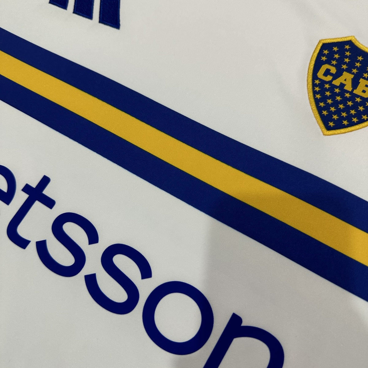 Jersey Boca Juniors 2024-25 Visitante blanco, foto 2 de 5