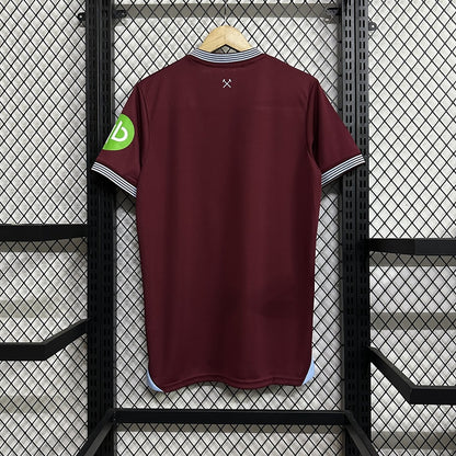 Jersey West Ham United 2025-26 Local rojo, foto 2 de 8