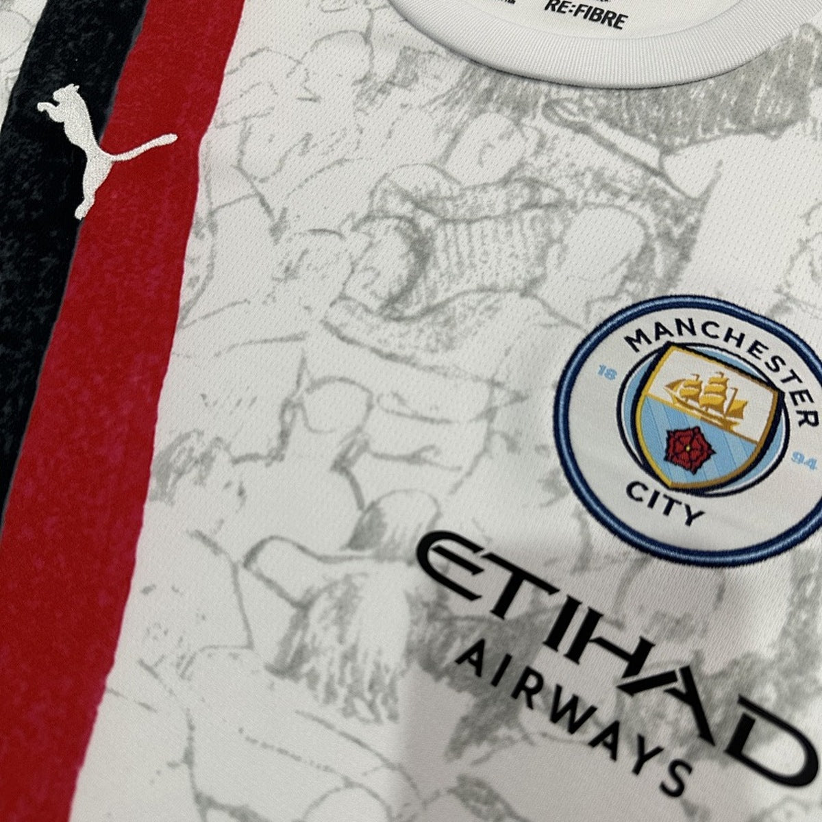 Jersey Manchester City 2025-26 Edición Especial Mundial de Clubes blanco, foto 3 de 8